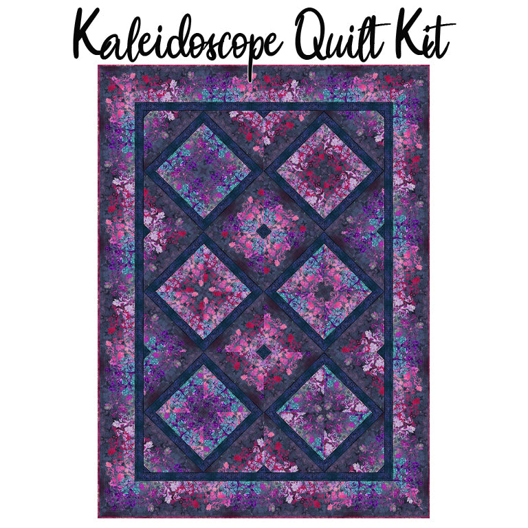 Kaleidoscope Quilt Kit with Evanescence from In The Beginning
