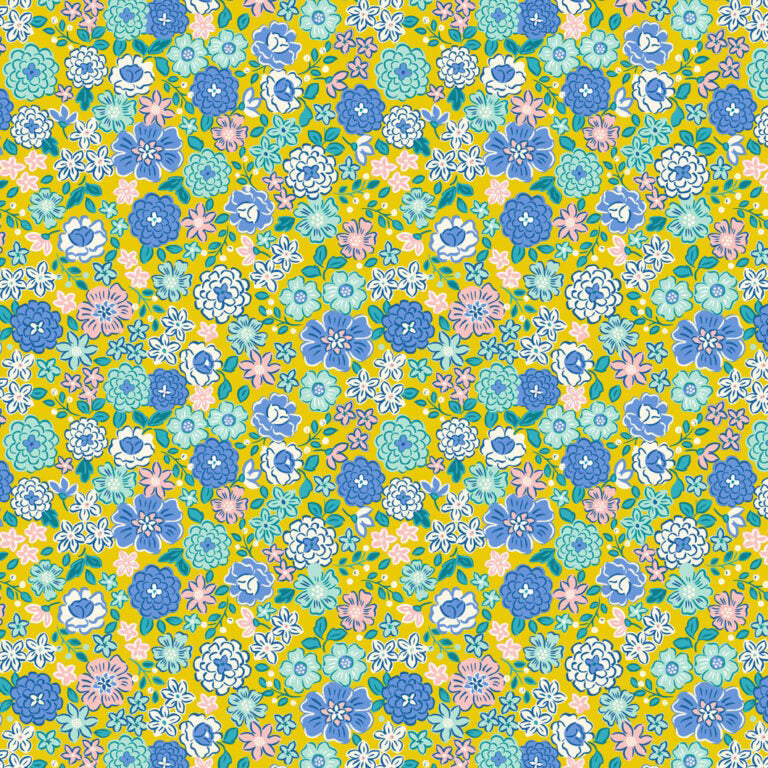 Boho Blooms Main Yellow