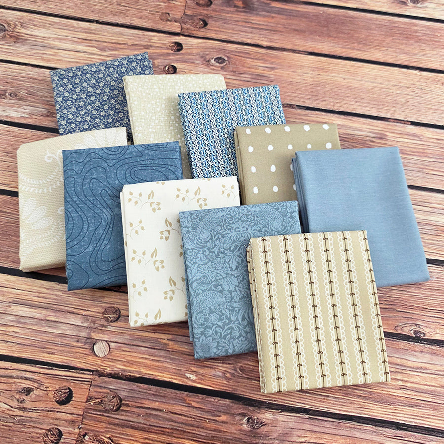 La Grange Quilt House– FWFS Exclusive 10 Piece Fat Quarter Bundle