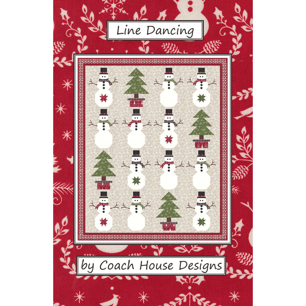 Line Dancing Quilt Pattern by Coach House Designs