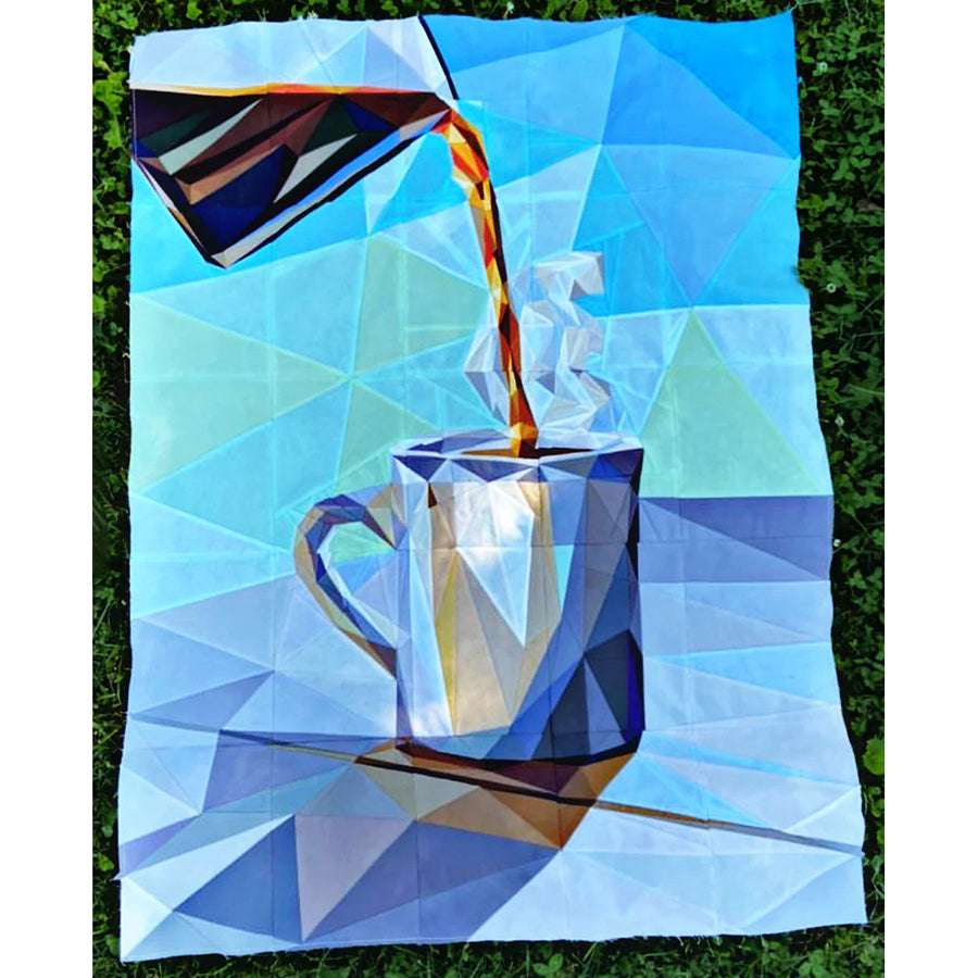 Little Coffee Foundation Paper Pieced Quilt Pattern by Legit Kits Design