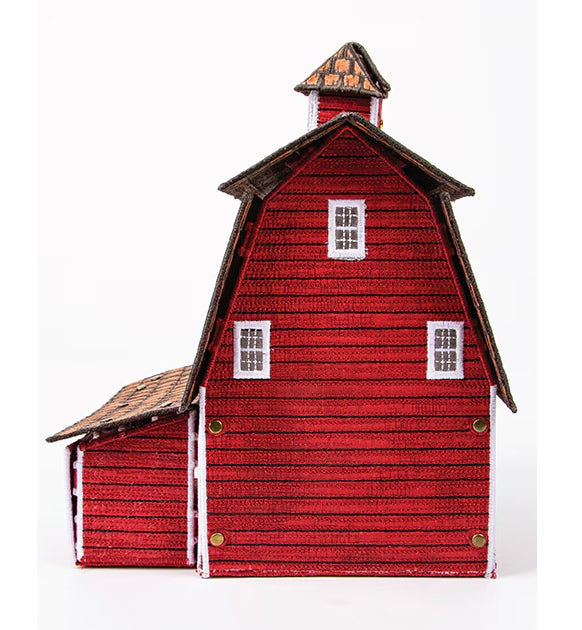 Machine Embroidery USB Homestead Prairie Barn by Modern Prairie for Riley Blake