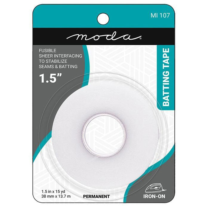 1.5" Fusible Seam Batting Tape from Moda Fabrics