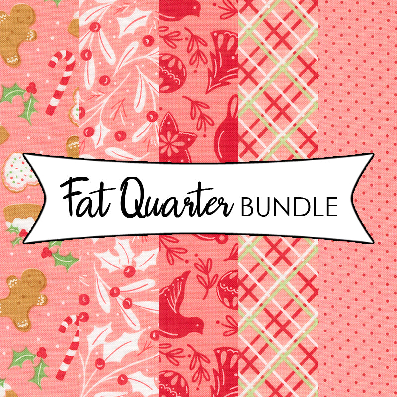 Merrily on High Pink Fat Quarter Bundle
