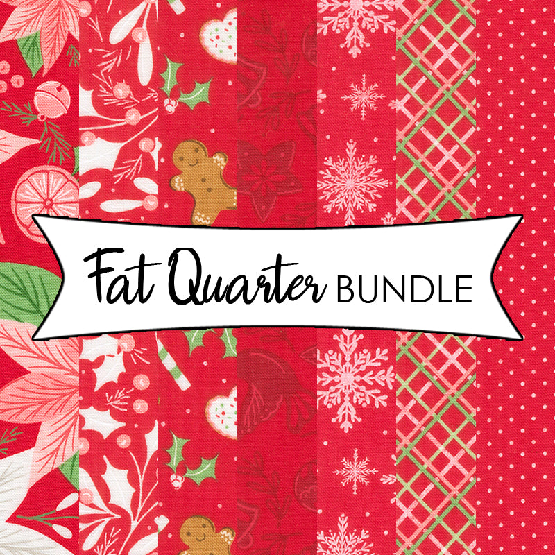 Merrily on High Red Fat Quarter Bundle
