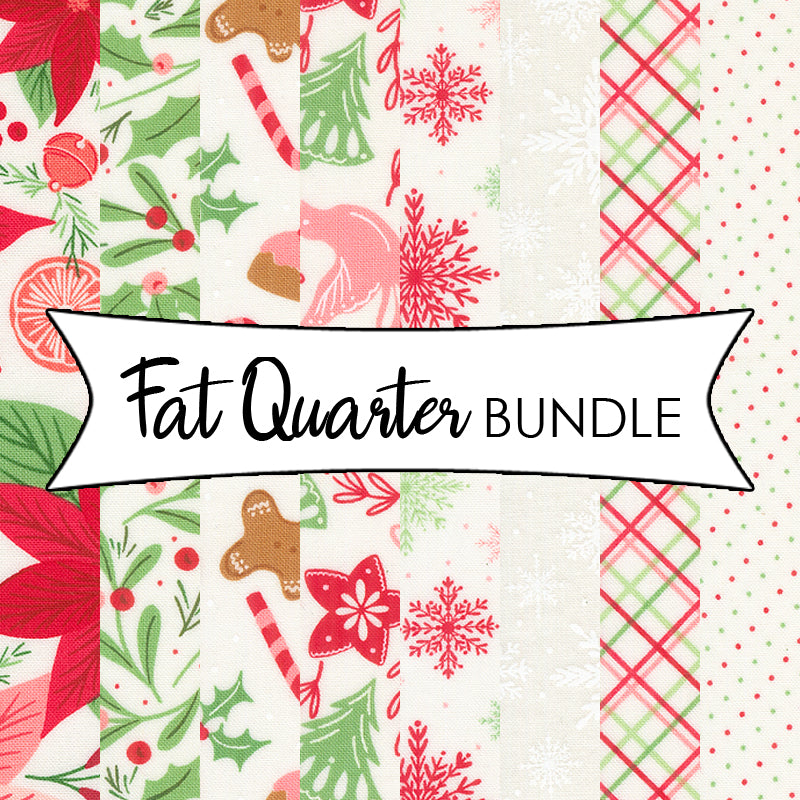 Merrily on High White Fat Quarter Bundle