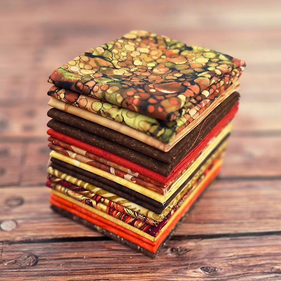 Nacogdoches Woods– FWFS Exclusive 12 Piece Fat Quarter Bundle