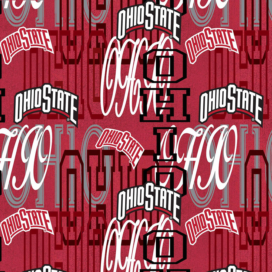 College Fabrics Ohio State Letters