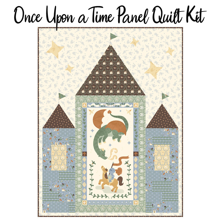 Once Upon a Time Panel Quilt Kit with Faraway Kingdom from Riley Blake