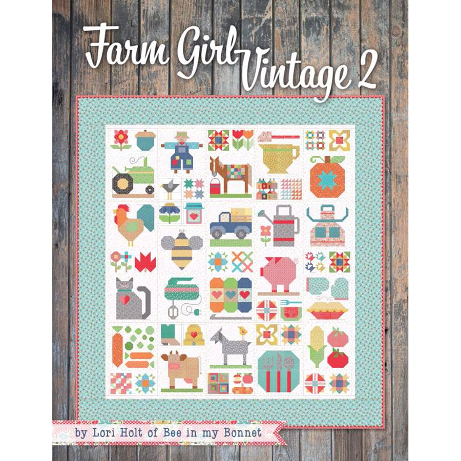 Farm Girl Vintage 2 Pattern Book by It's Sew Emma