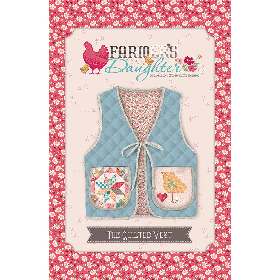 Farmer's Daughter Quilted Vest Pattern by It's Sew Emma