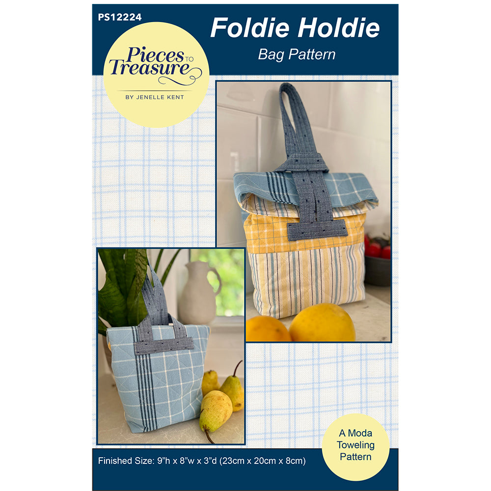 Foldie Holdie Bag Pattern by Jenelle Kent for Moda Free PDF