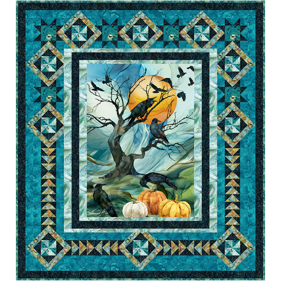 Harvest Moon Quilt Pattern by Needle in a Hayes Stack