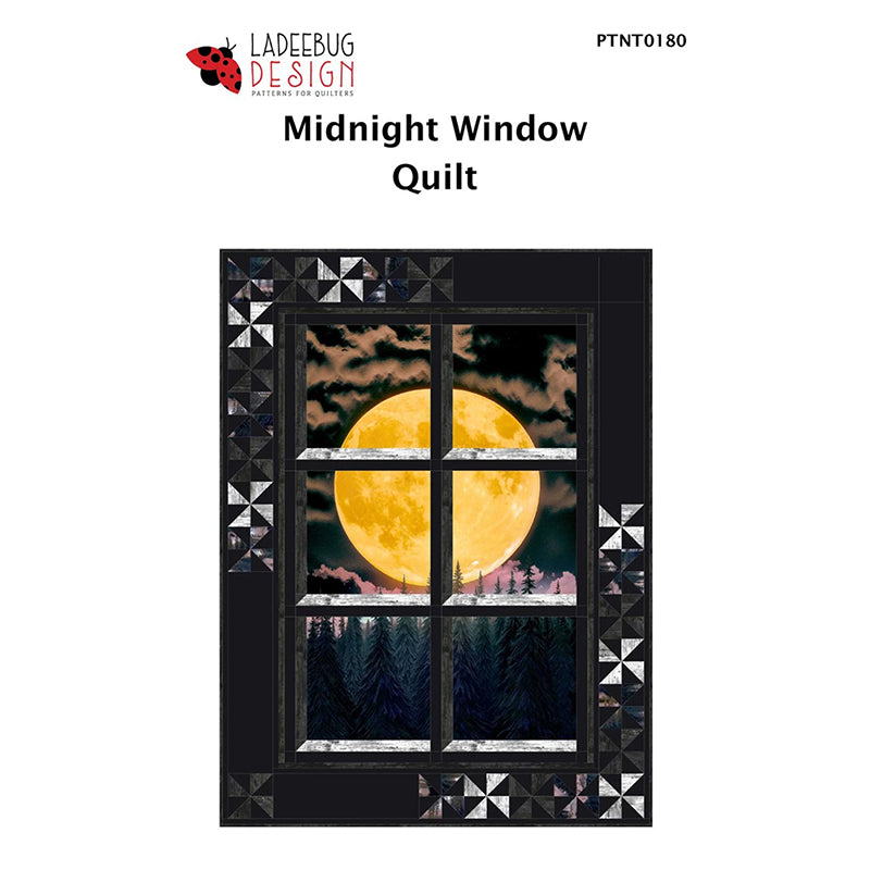 Midnight Window Quilt Pattern by Ladeebug Design