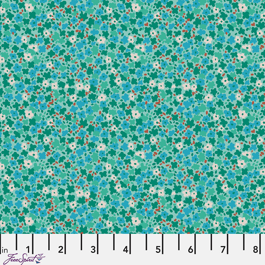 Petite Prints Ditsy Mint