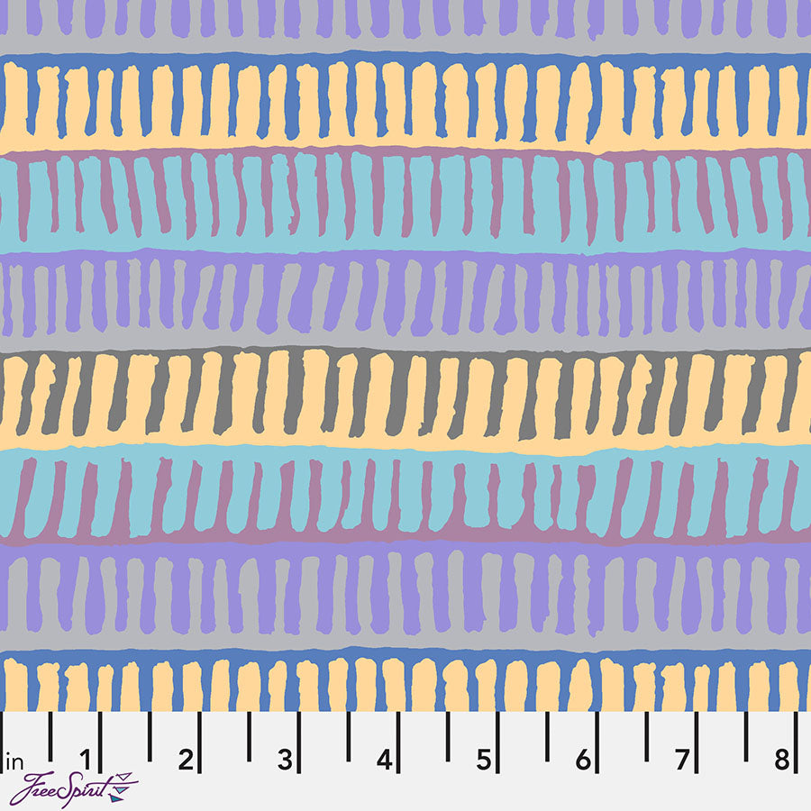 Free Spirit Kaffe Fassett Collective Zipper Stripe Neutral 1 Yard Cut