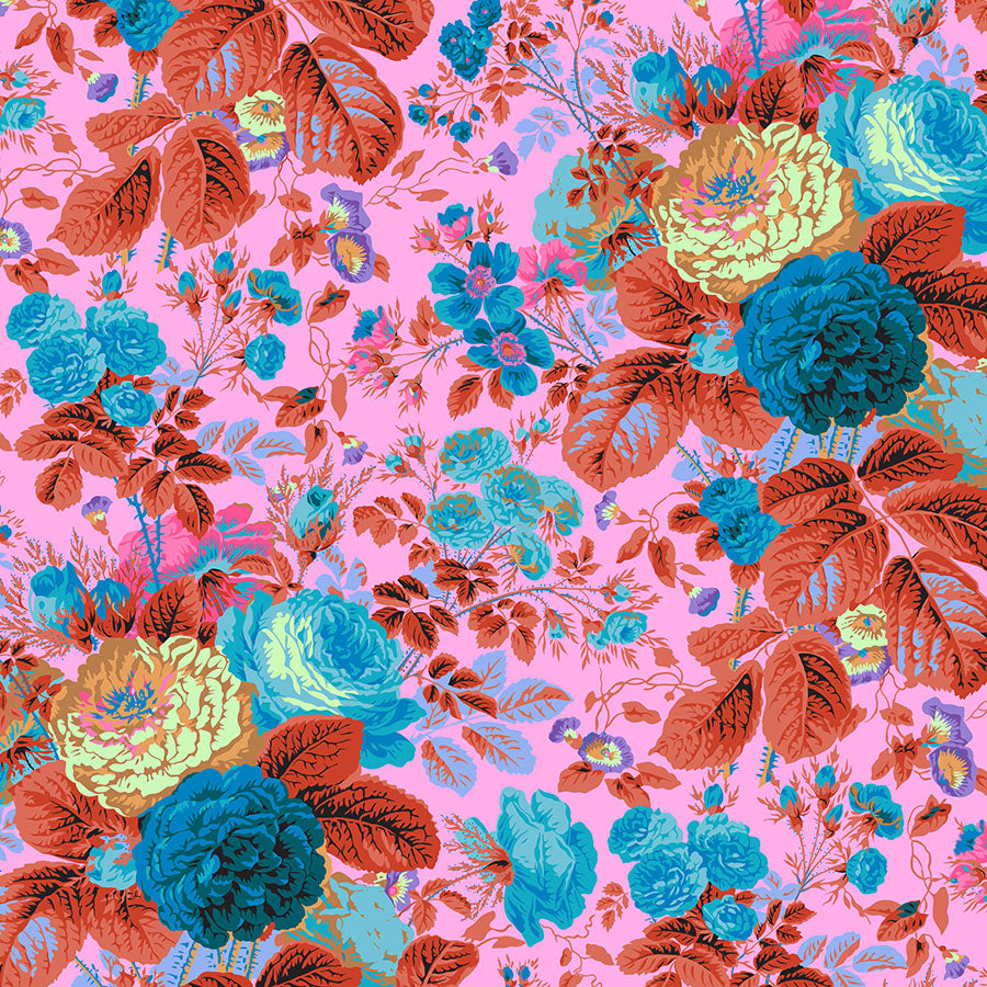 Kaffe Fassett Collective Gradi Floral Lavendar