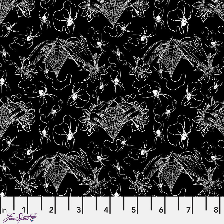 Costumes & Cobwebs Small Cobweb Lace Black