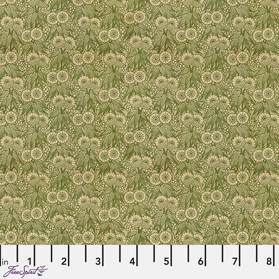 Eclectic Elements Palette - Green Tiny Print Green