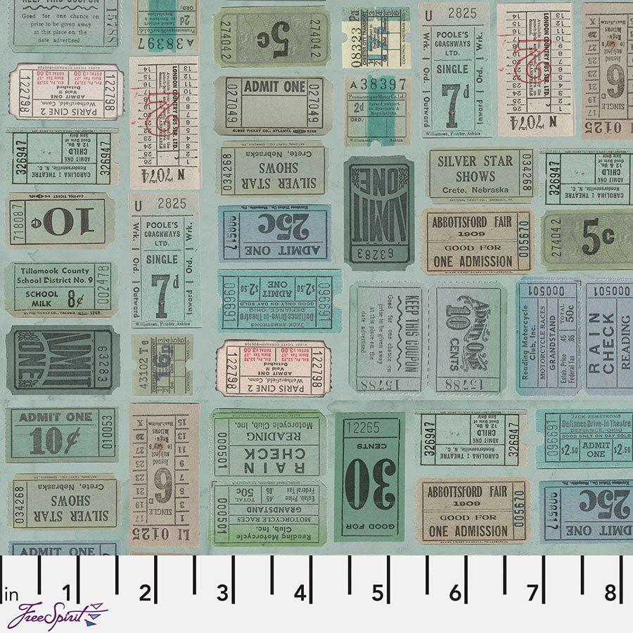 Eclectic Elements Palette - Teal Tickets Teal