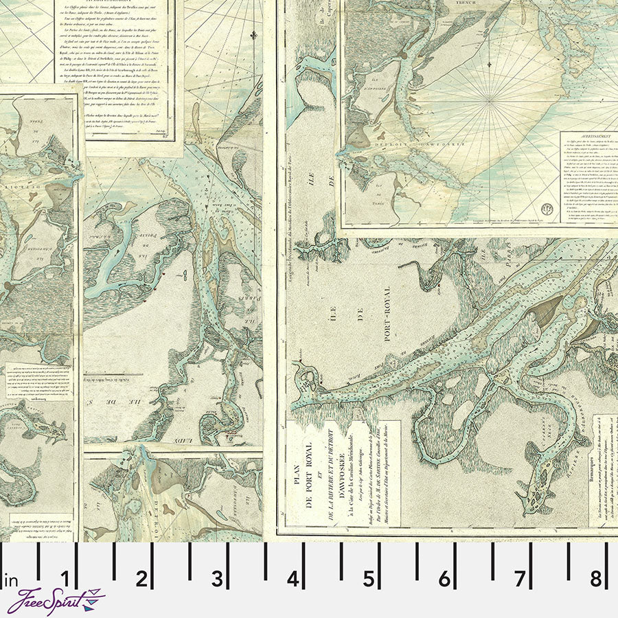 Eclectic Elements Palette - Teal Map Teal