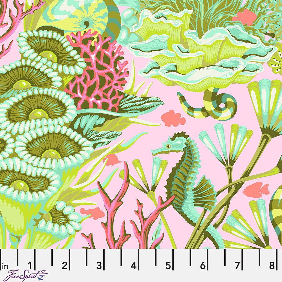 Floral Reef Reef What You Sew Coralline