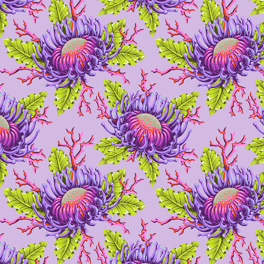 Floral Reef Friends & Anemones Ultraviolet