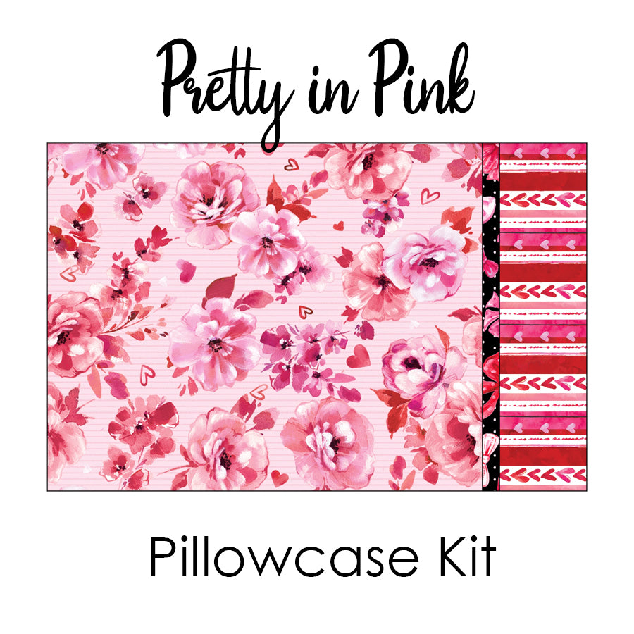 True Love - Pretty in Pink - Pillowcase Kit from 3 Wishes