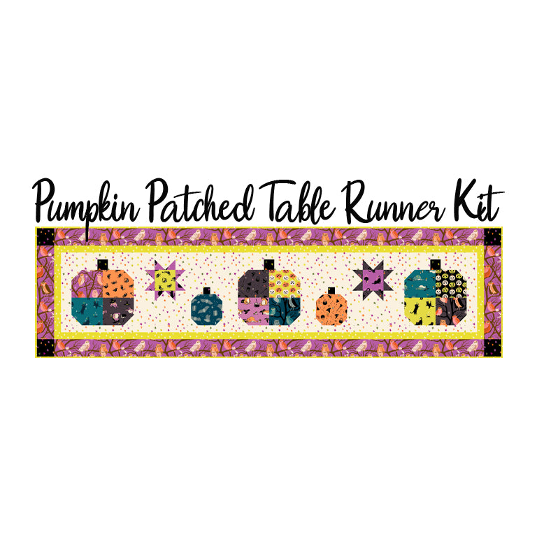 Pumpkin Patched Table Runner Kit with Freaky Familiars from Ruby Star Society