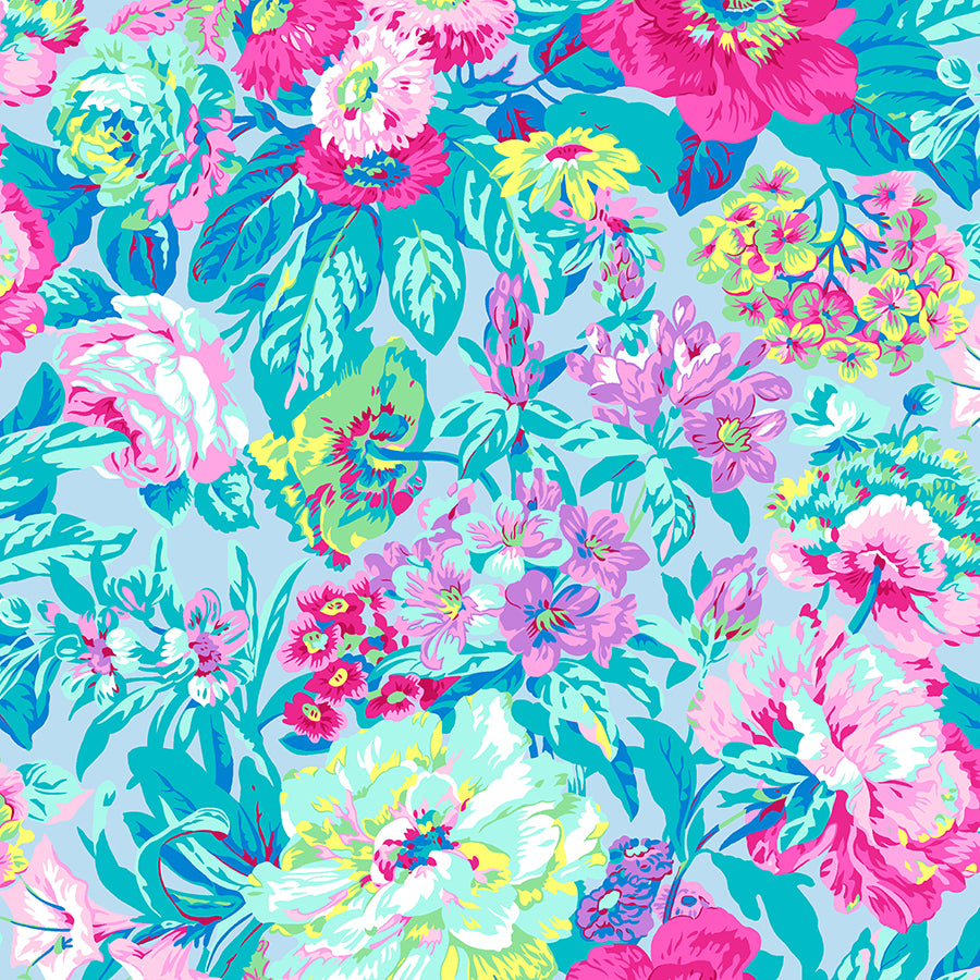 108" Wide Quilt Backing Kaffe Fassett Collective Voluptuous Pastel
