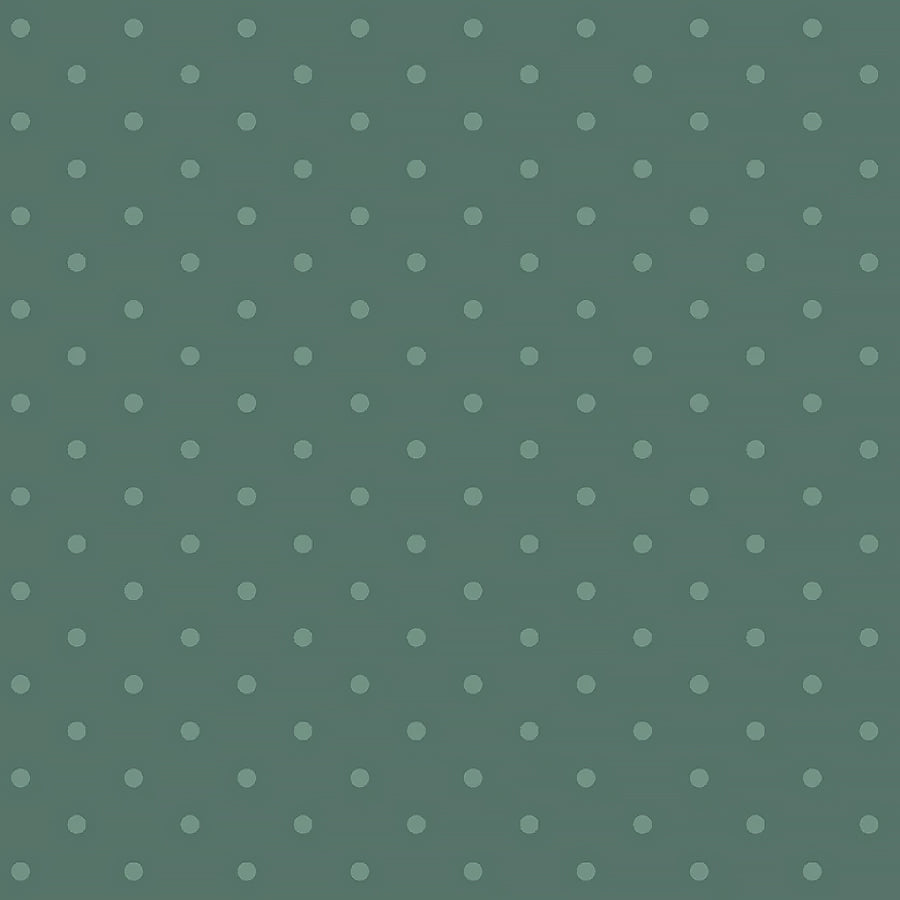 Marcus Peppermint & Pine Dots Teal 1 Yard Cut