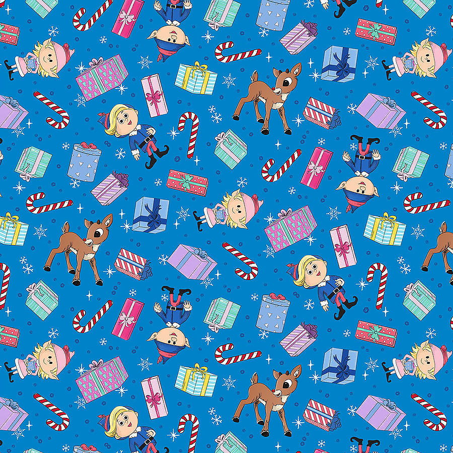Rudolph The Red-Nosed Reindeer Presents Blue