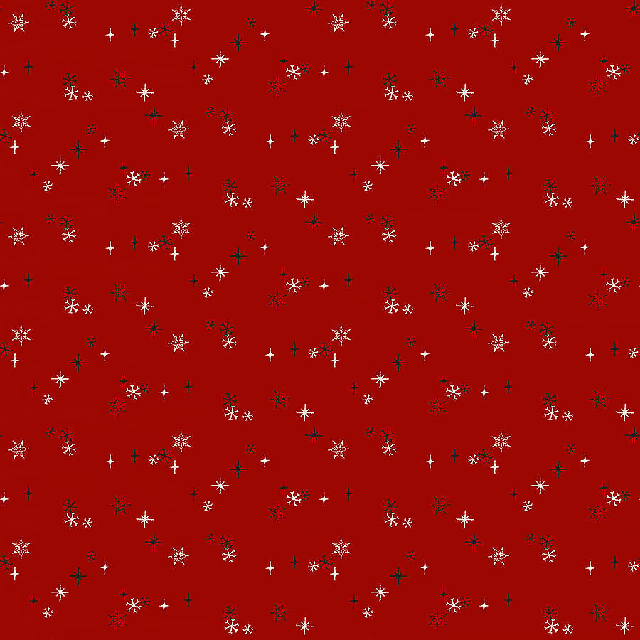 Rudolph The Red-Nosed Reindeer Snow Dark Red