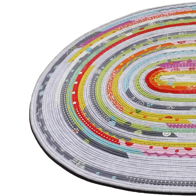 The Original Jelly Roll Rug Pattern by RJ Designs