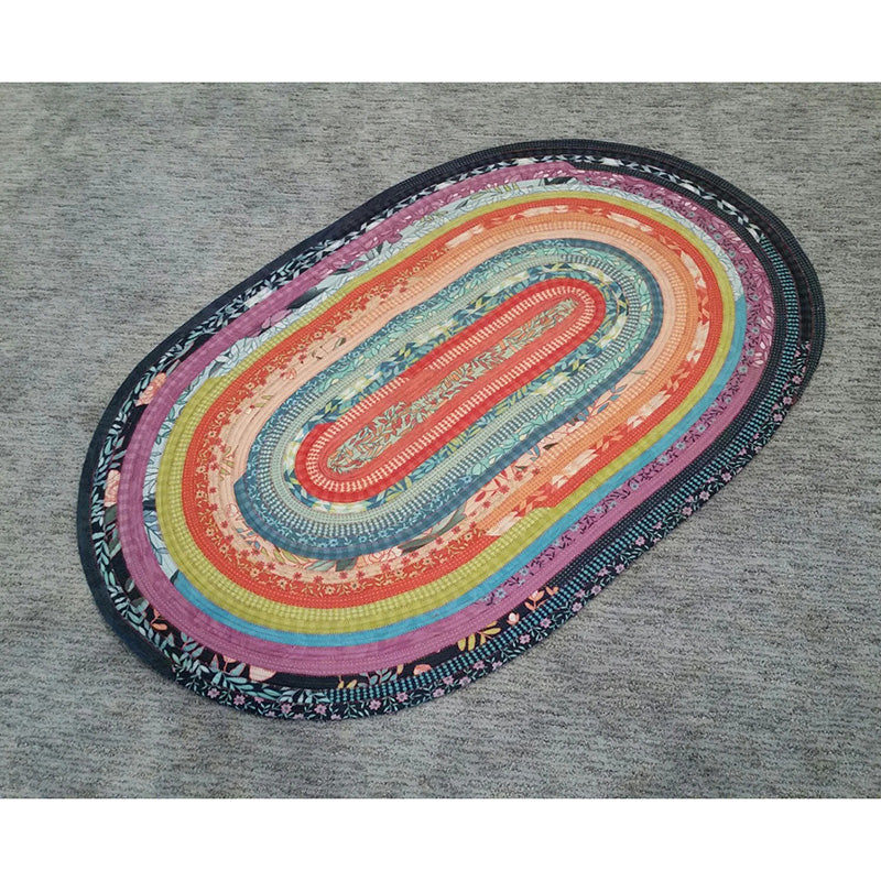 The Original Jelly Roll Rug Pattern by RJ Designs