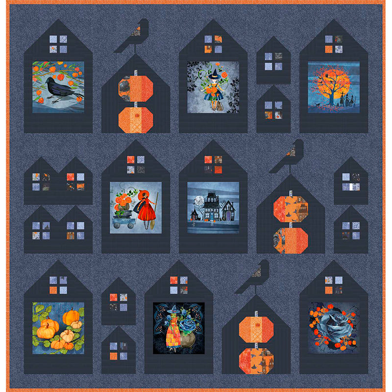 Neighborhood Views Quilt Pattern by Robin Pickens