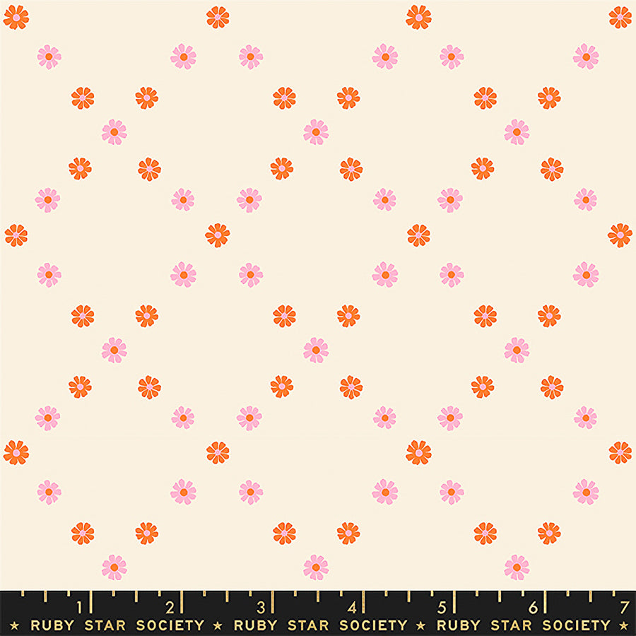 Best Day Ever Diamond Flowers Posy Orange