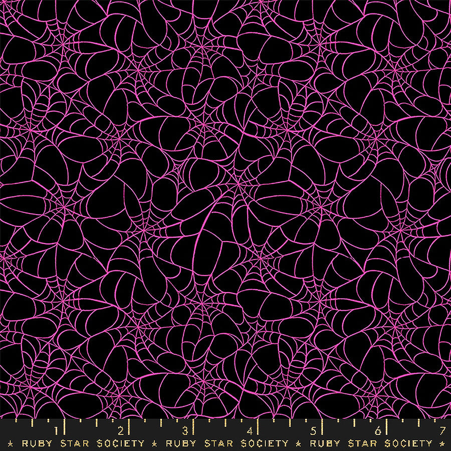 Glow Garden Tangled Webs Black
