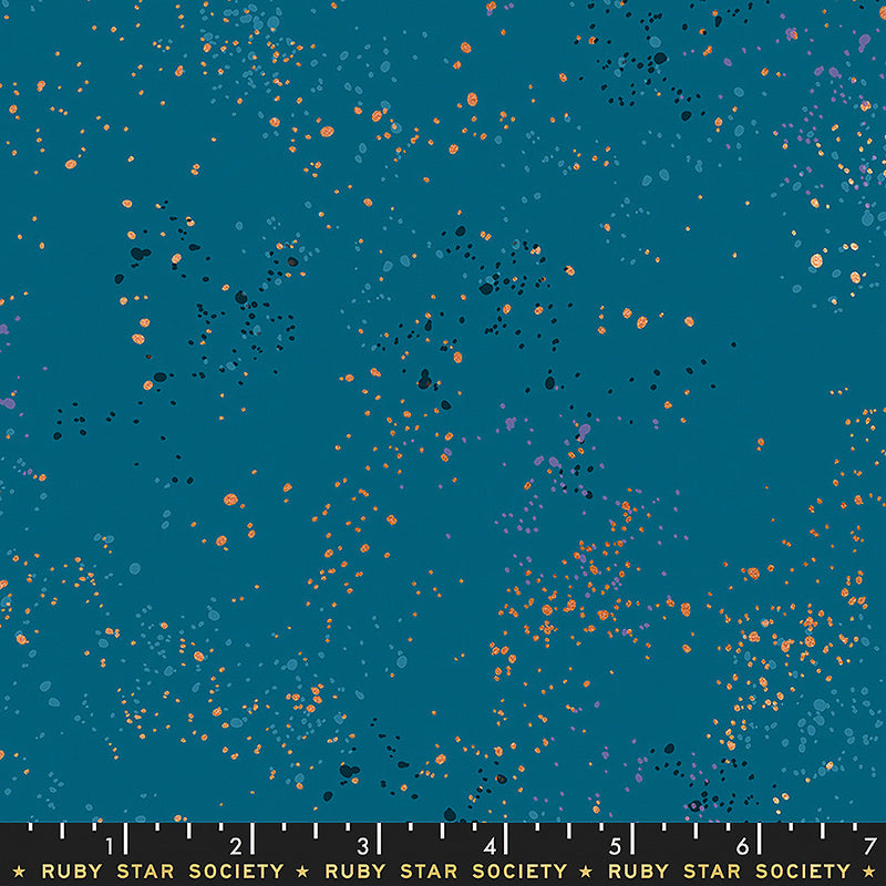 Speckled Teal Metallic