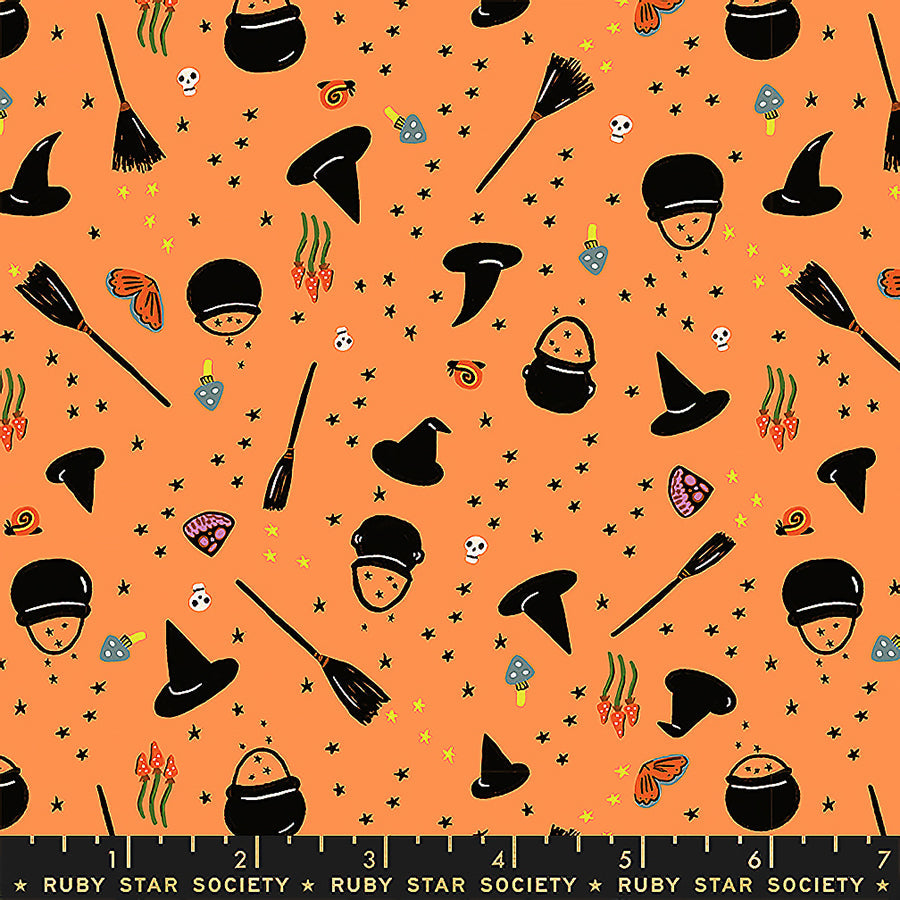 Freaky Familiars Witch Toss Pumpkin