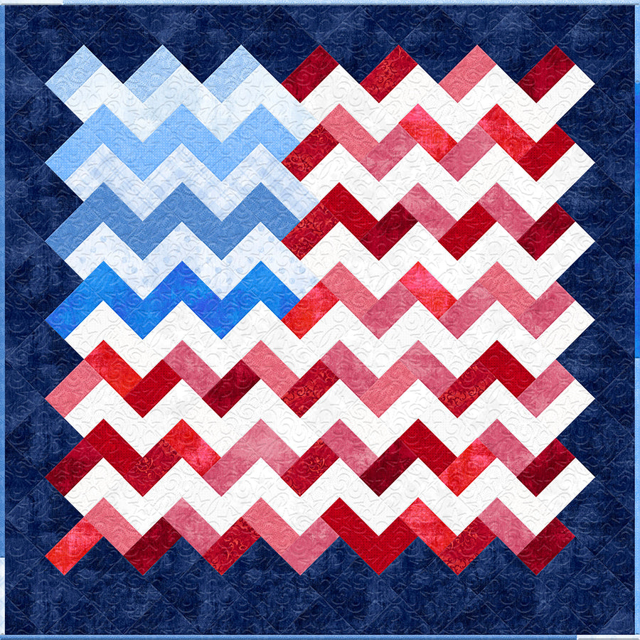 Red, White & Two Kit with Patriotic Pop from Wilmington