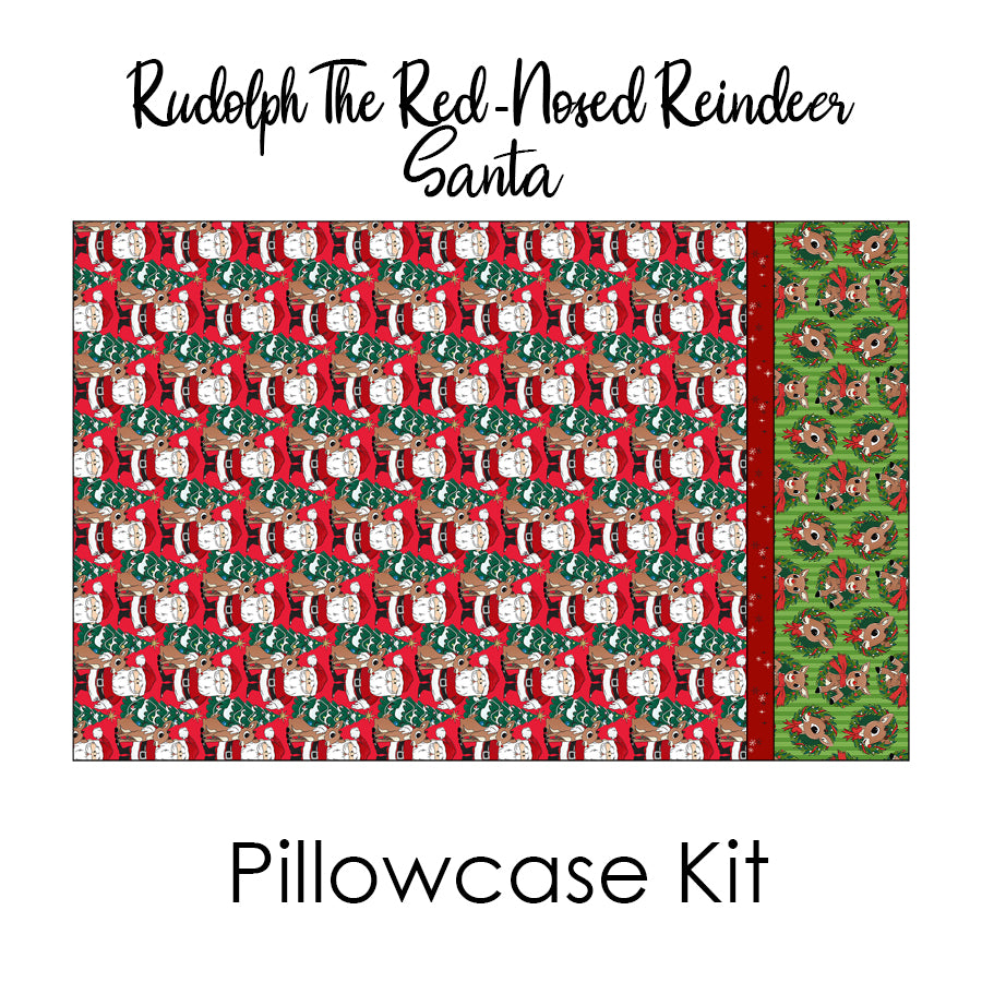 Rudolph The Red-Nosed Reindeer Santa Pillowcase Kit from Northcott