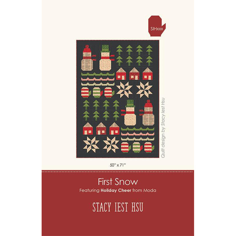 First Snow Quilt Pattern by Stacy Iest Hsu