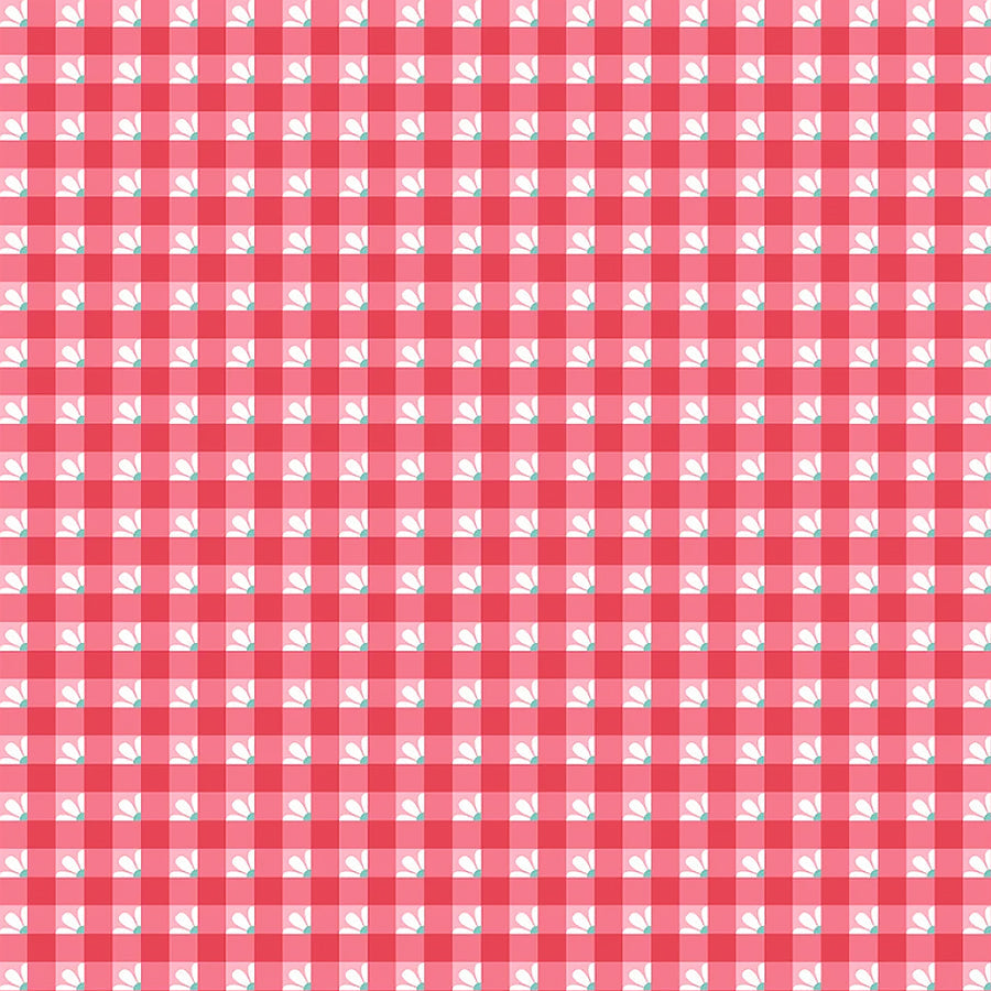 Smitten Chicken Check-a-Roo Red