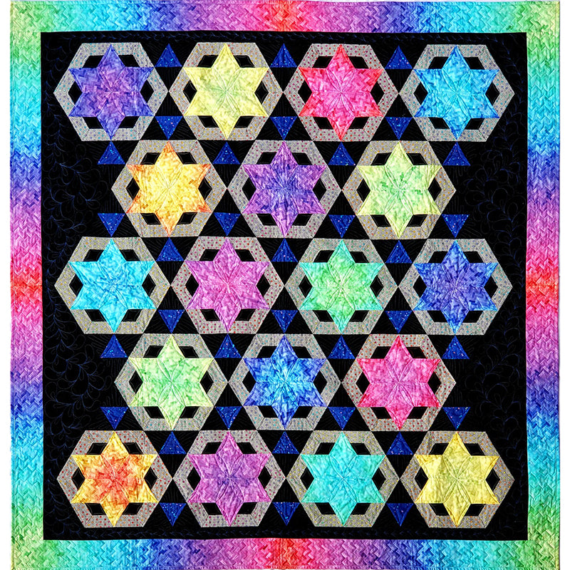 Star Power Quilt Pattern by Irish Chain