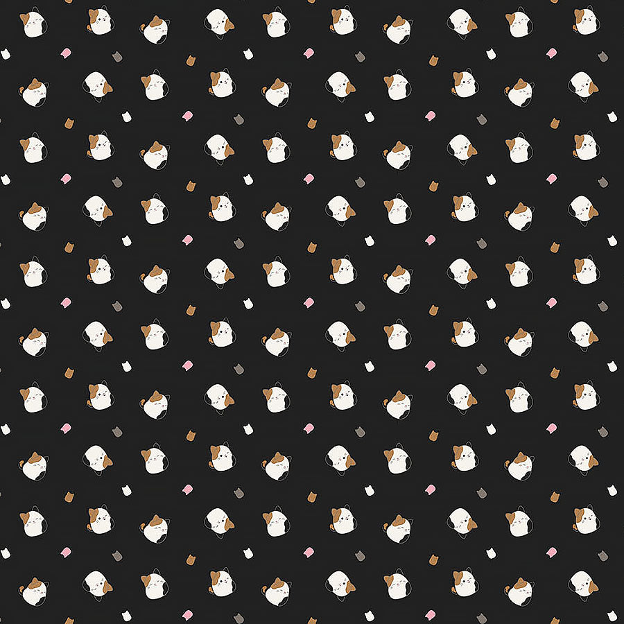 Squishmallows Cat Toss Black