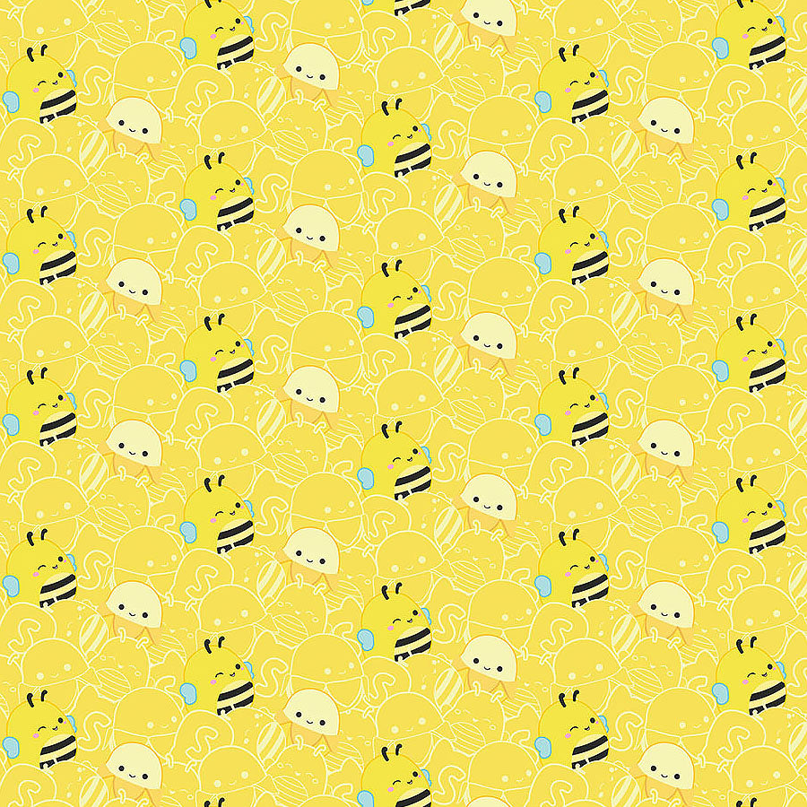 Squishmallows Bees Yellow