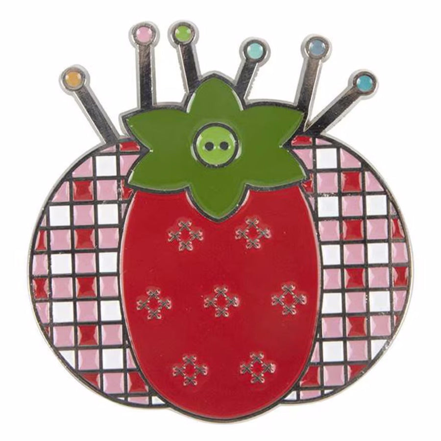 Lori Holt Tomato Pin Cushion Needle Minder by Riley Blake