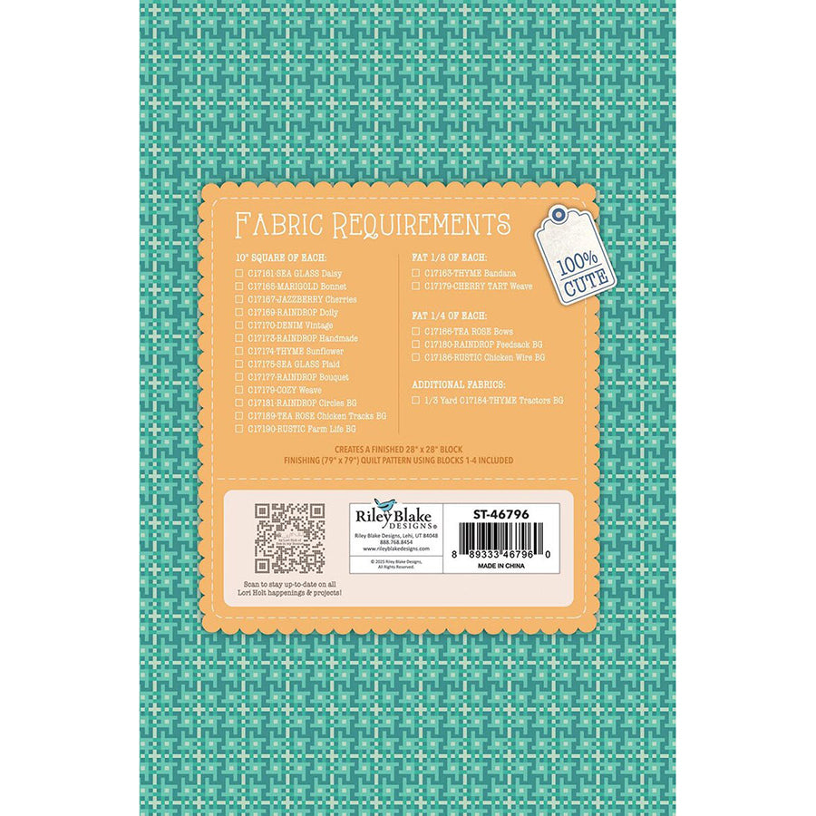 Farmer's Daughter Quilt Seeds Winter Barn
