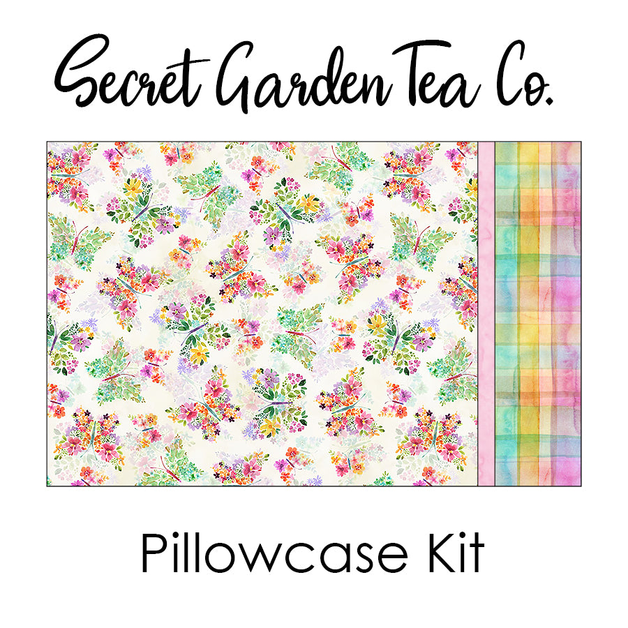 Secret Garden Tea Co. Pillowcase Kit from Hoffman